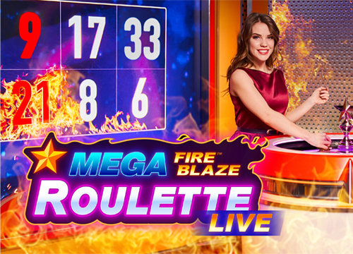 premier Mega Fire Blaze Casino match bonus advertisement